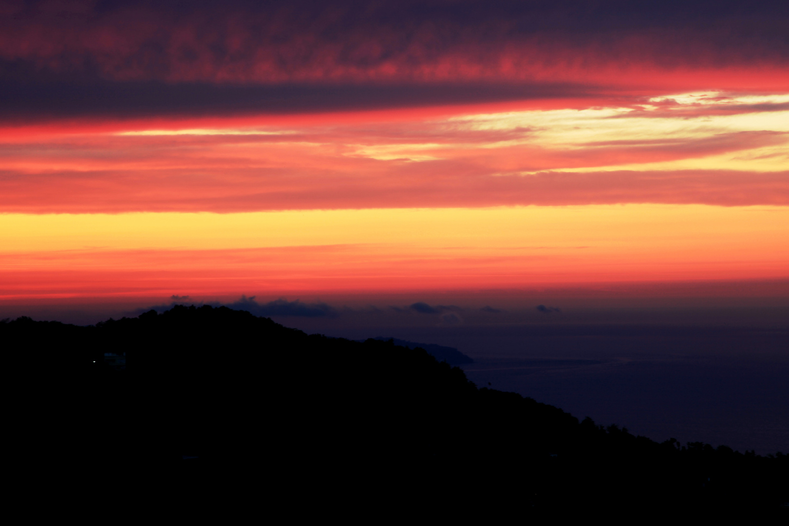 Sonnenuntergang Boztepe