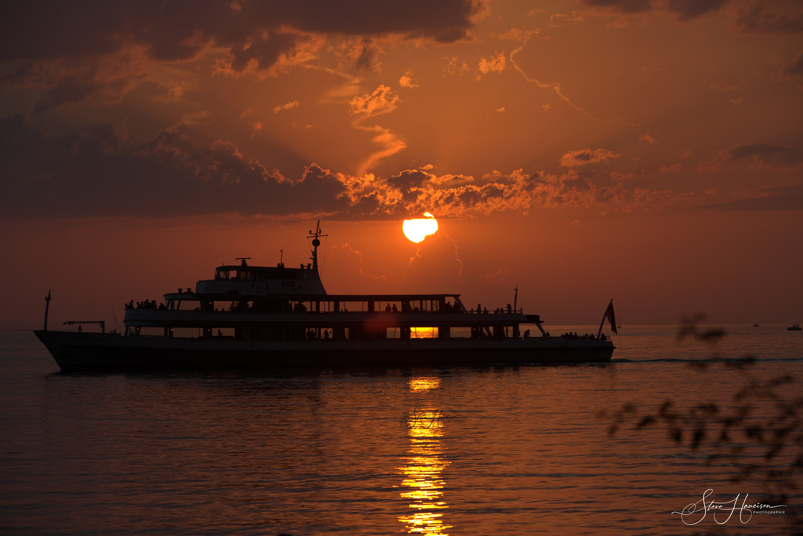 Sonnenuntergang Bregenz