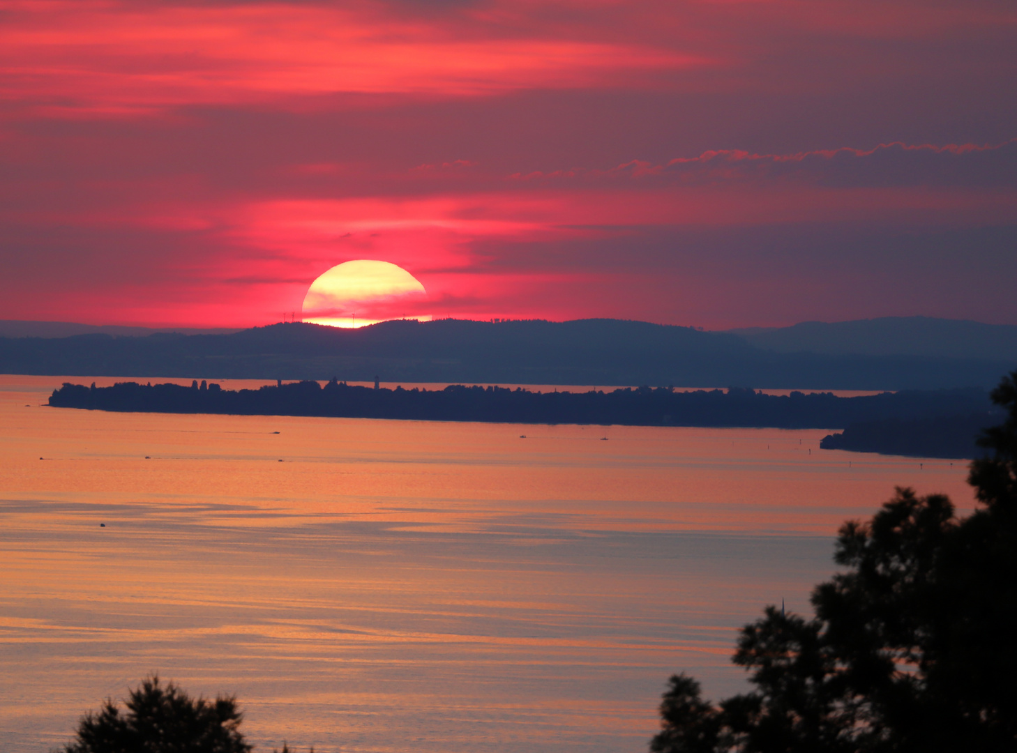 Sonnenuntergang - Bregenz/Lindau