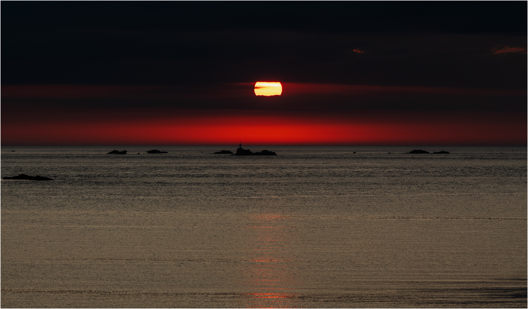 "Sonnenuntergang" - Bretagne, 2021