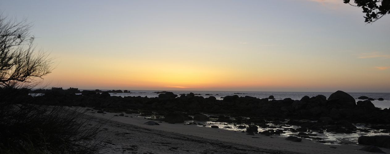 Sonnenuntergang Bretagne