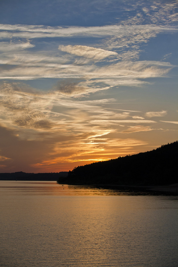 Sonnenuntergang Brombachsee 2