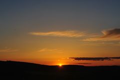 Sonnenuntergang Büdingen Bild 1