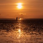 Sonnenuntergang / Büsum