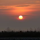 Sonnenuntergang Büsum Oktober 2014 4