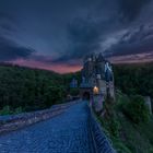 Sonnenuntergang Burg Eltz