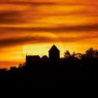 Sonnenuntergang Burg Hohenklingen