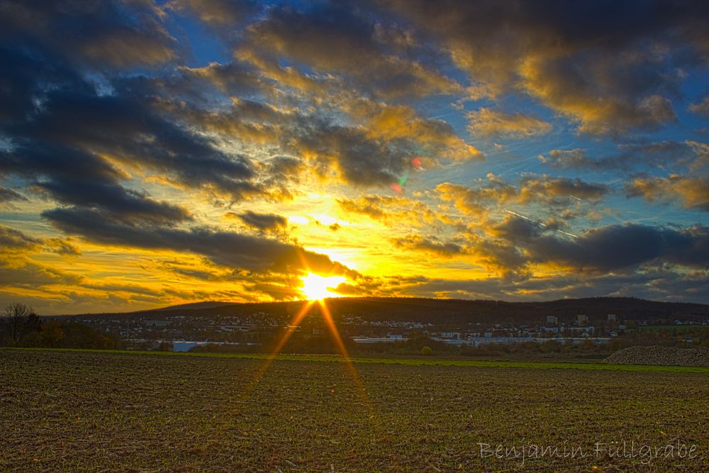 Sonnenuntergang-Butzbach