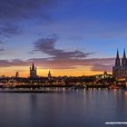 Sonnenuntergang by Köln