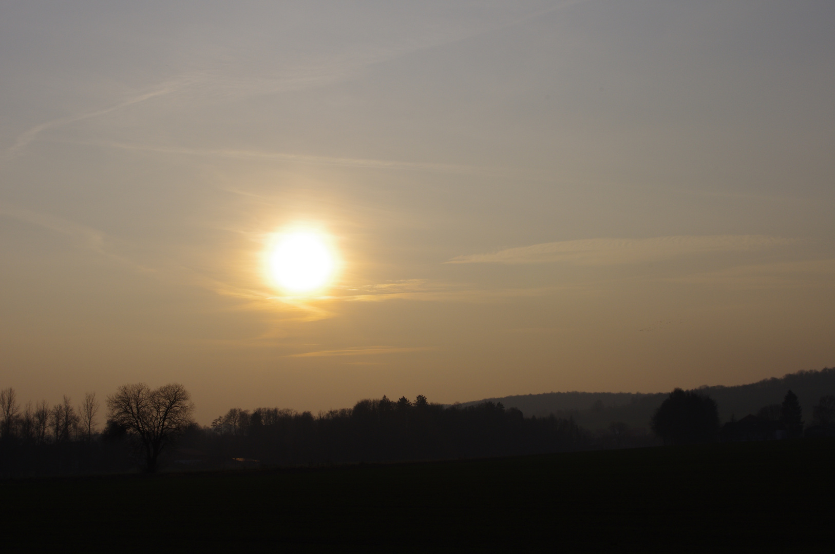 Sonnenuntergang.