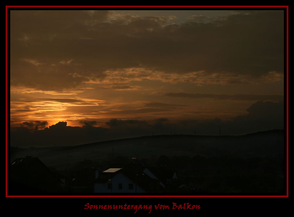 Sonnenuntergang