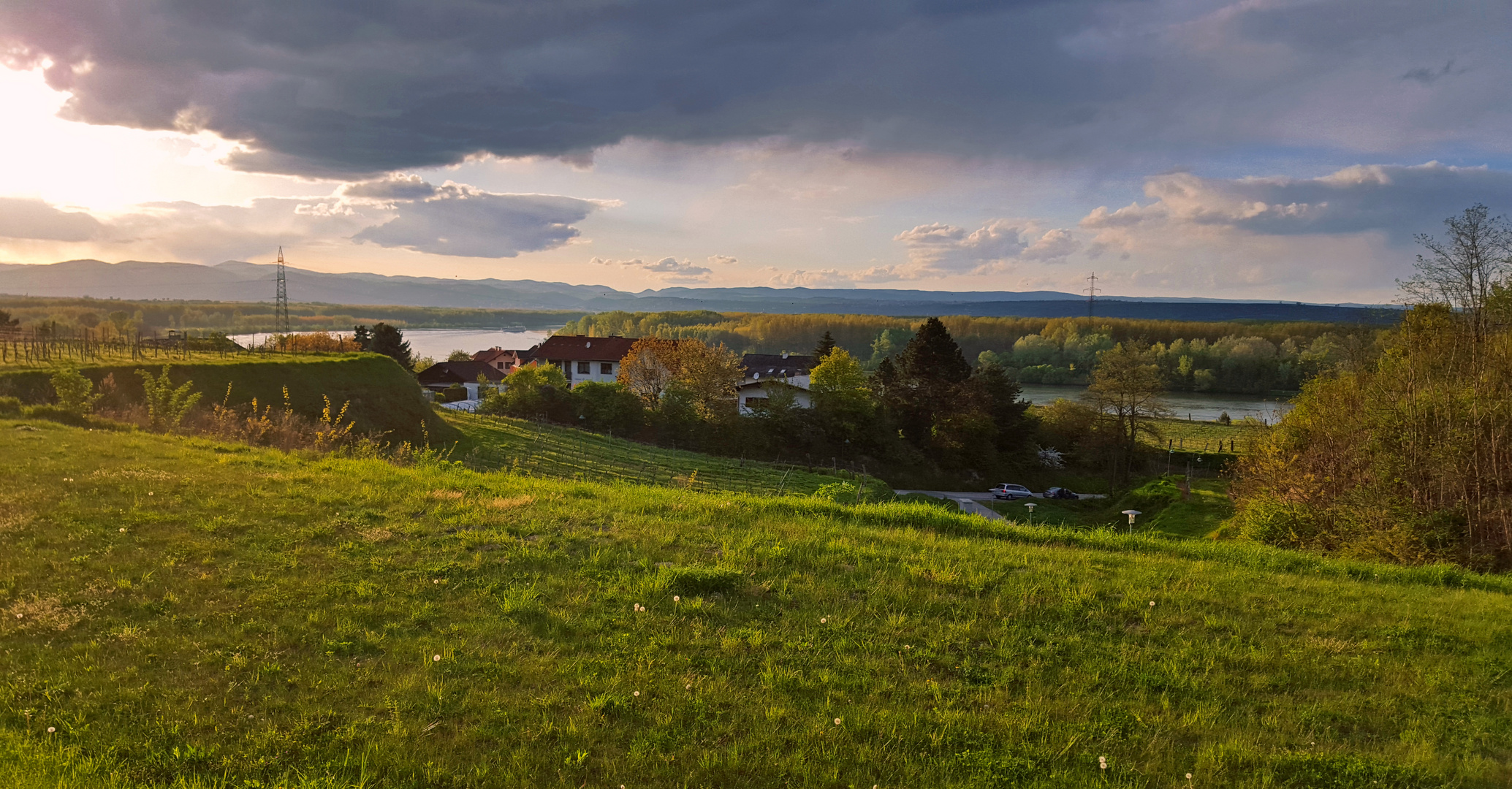 Sonnenuntergang...