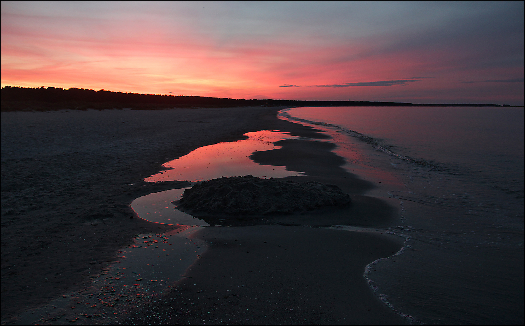 Sonnenuntergang ...