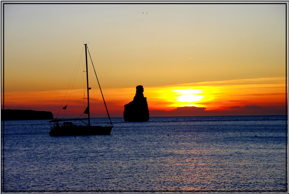 Sonnenuntergang Cala Benirras 2