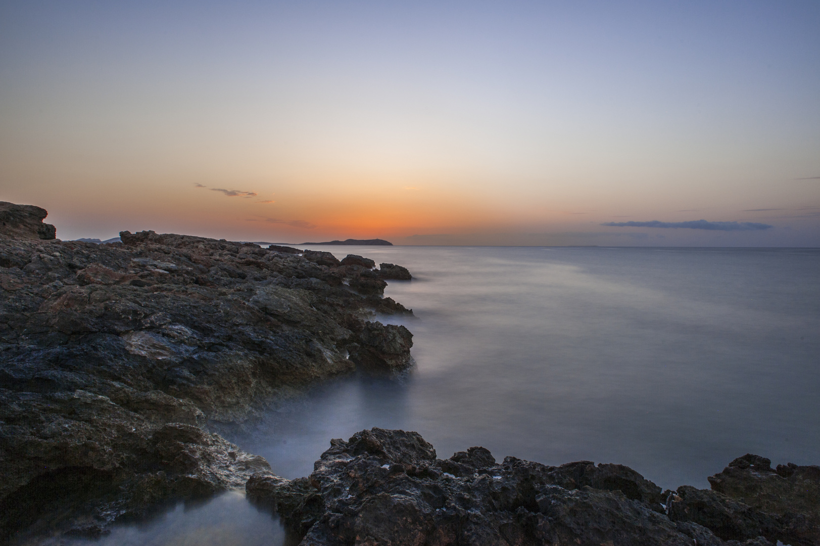 Sonnenuntergang Cala Gracio - Ibiza #2