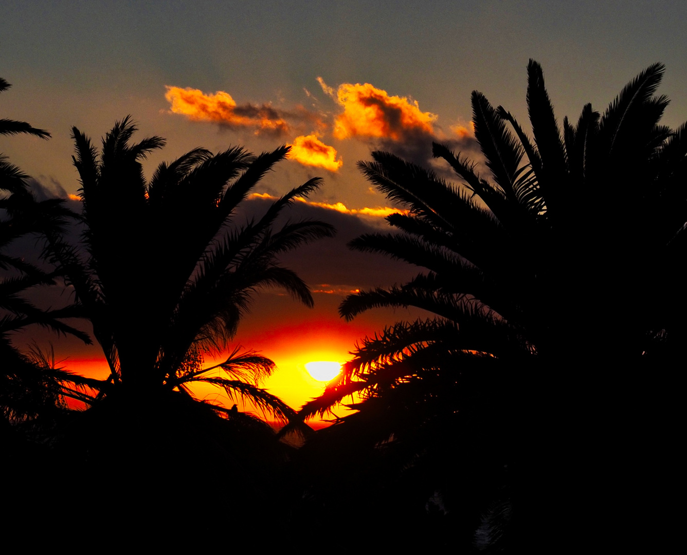 Sonnenuntergang Camps Bay SA