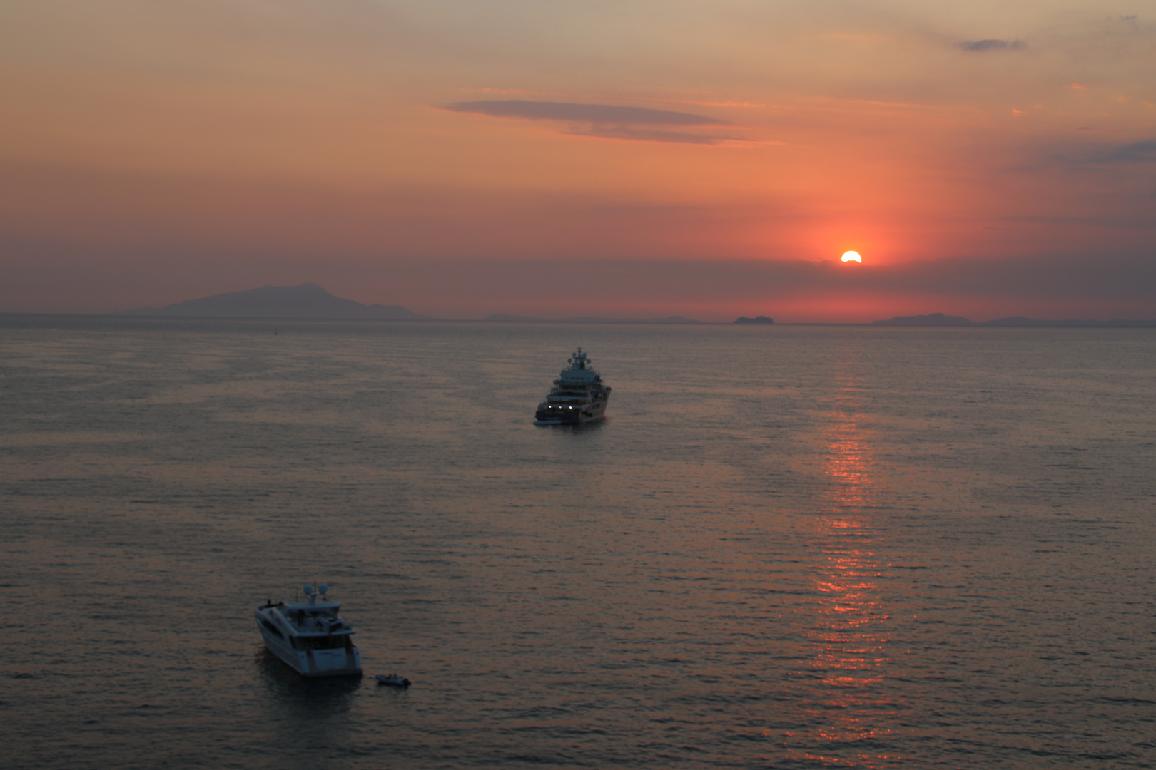 Sonnenuntergang Capri