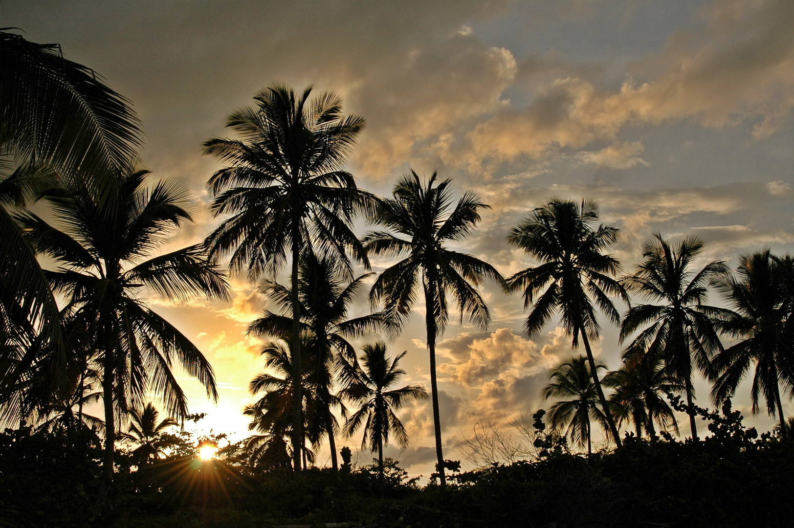 Sonnenuntergang Caribe