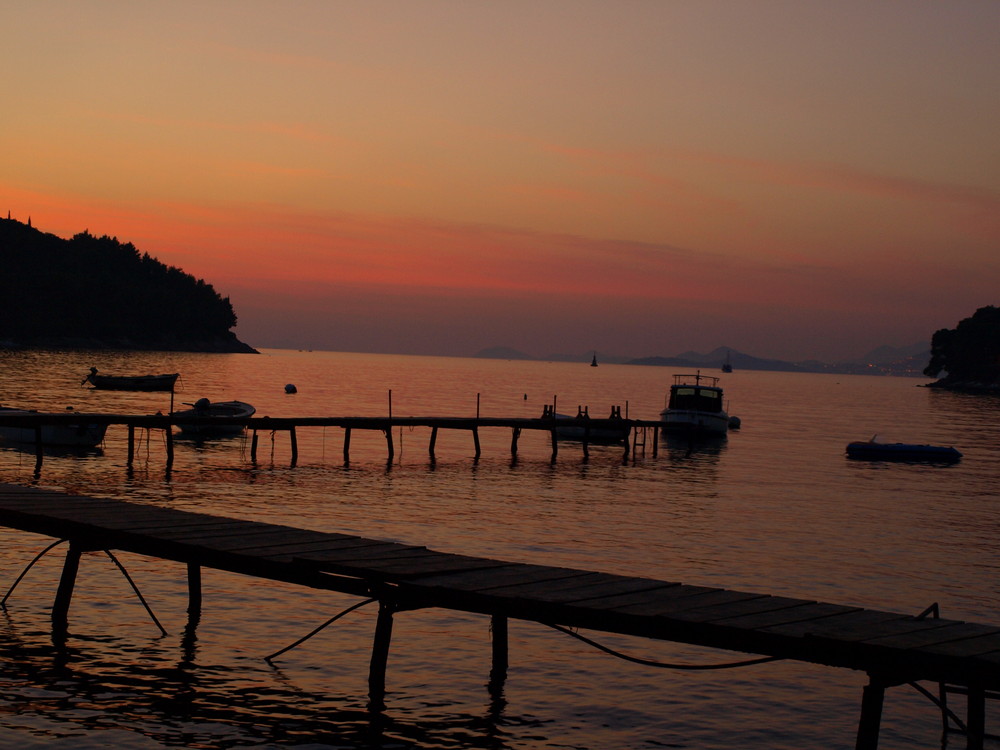 Sonnenuntergang Cavtat