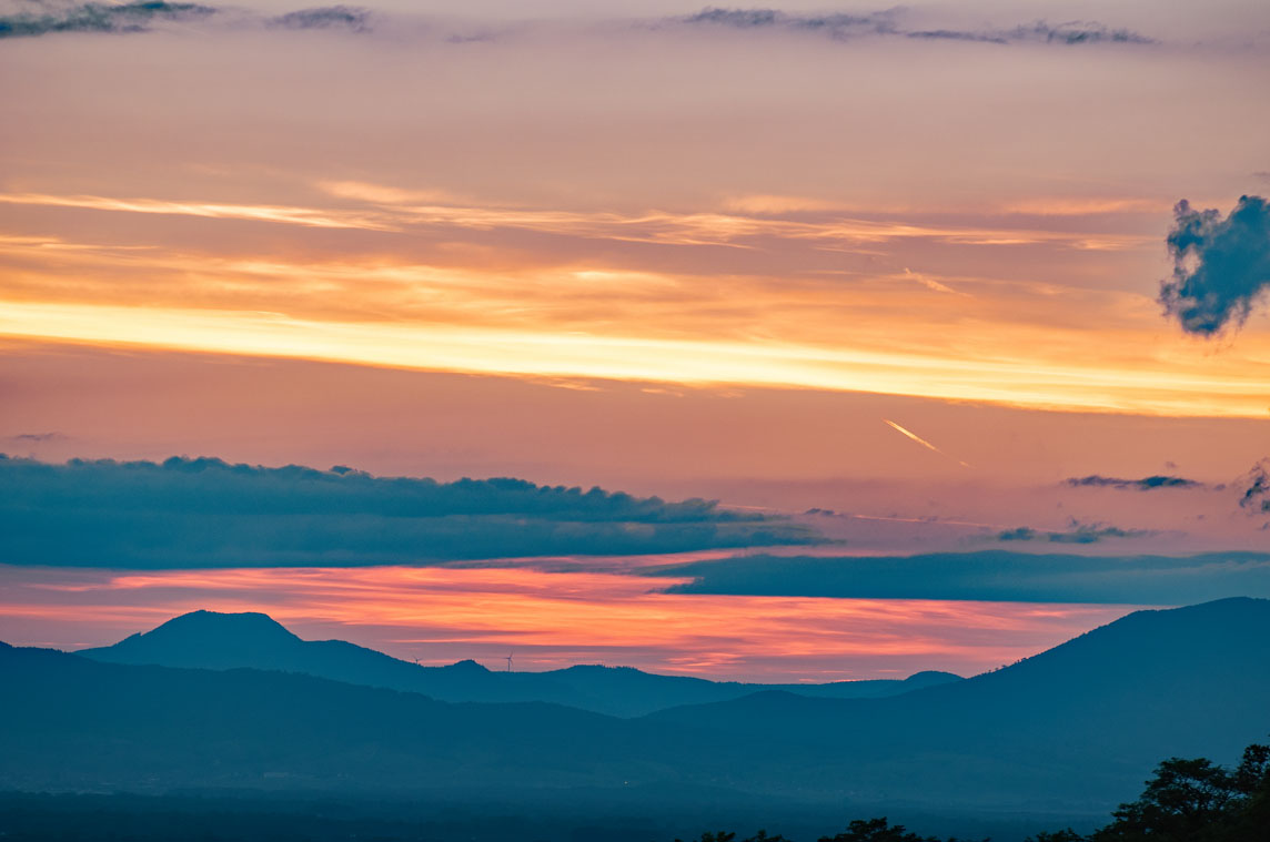 Sonnenuntergang ...