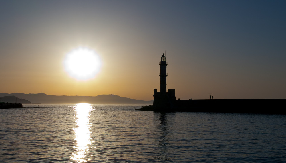 Sonnenuntergang Chania