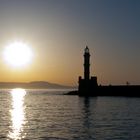 Sonnenuntergang Chania