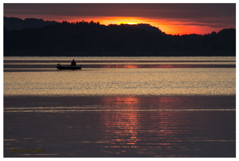 Sonnenuntergang Chiemsee 4