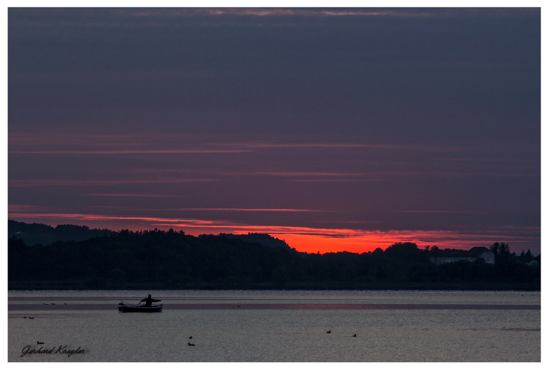 Sonnenuntergang Chiemsee 5