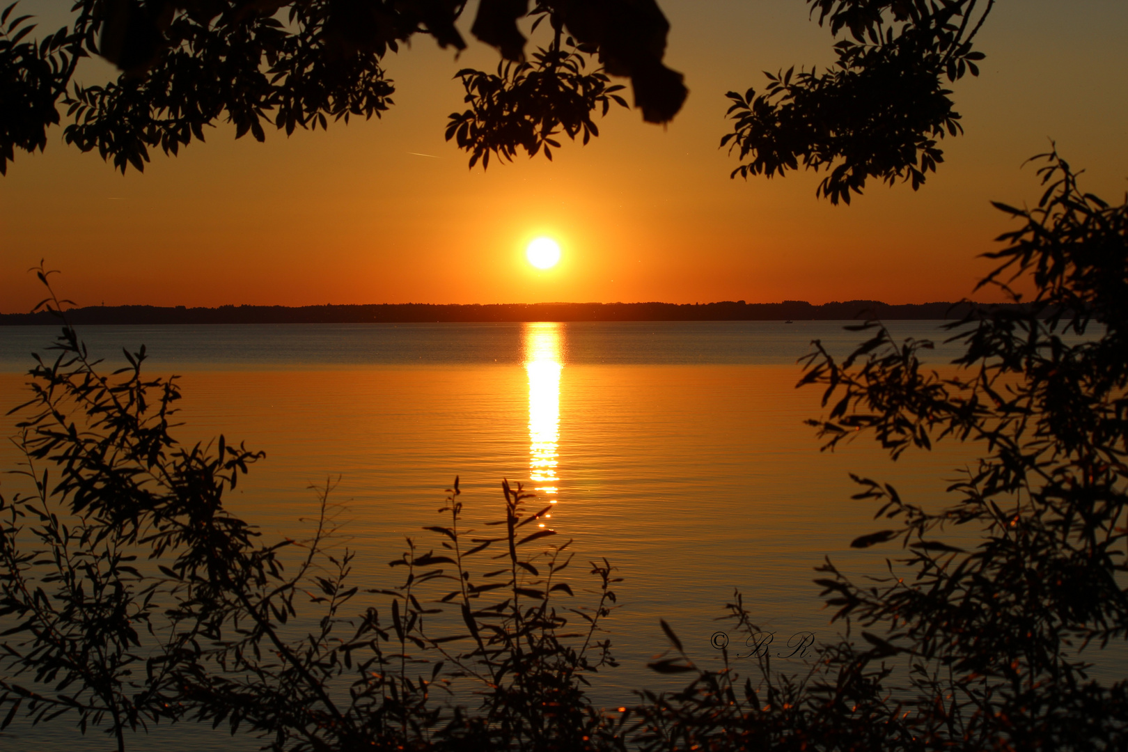 Sonnenuntergang Chiemsee