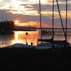 Sonnenuntergang Chiemsee