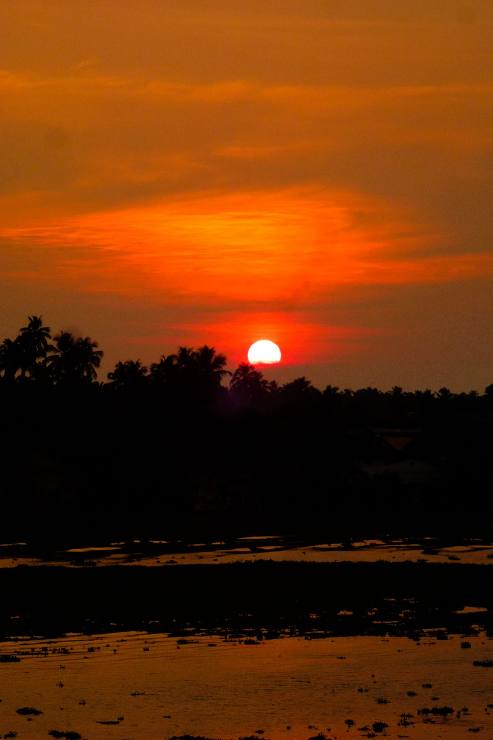 Sonnenuntergang Cochin