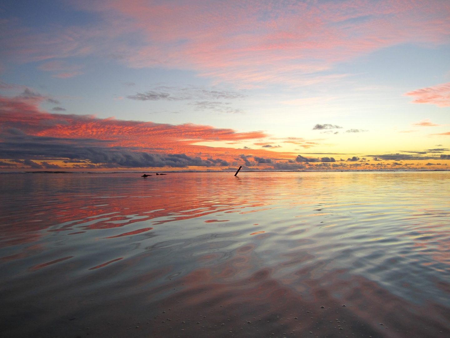 Sonnenuntergang Cook Islands / Rarotonga