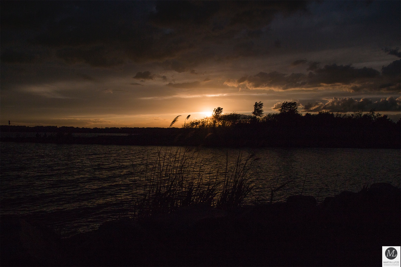 Sonnenuntergang Cospudener See