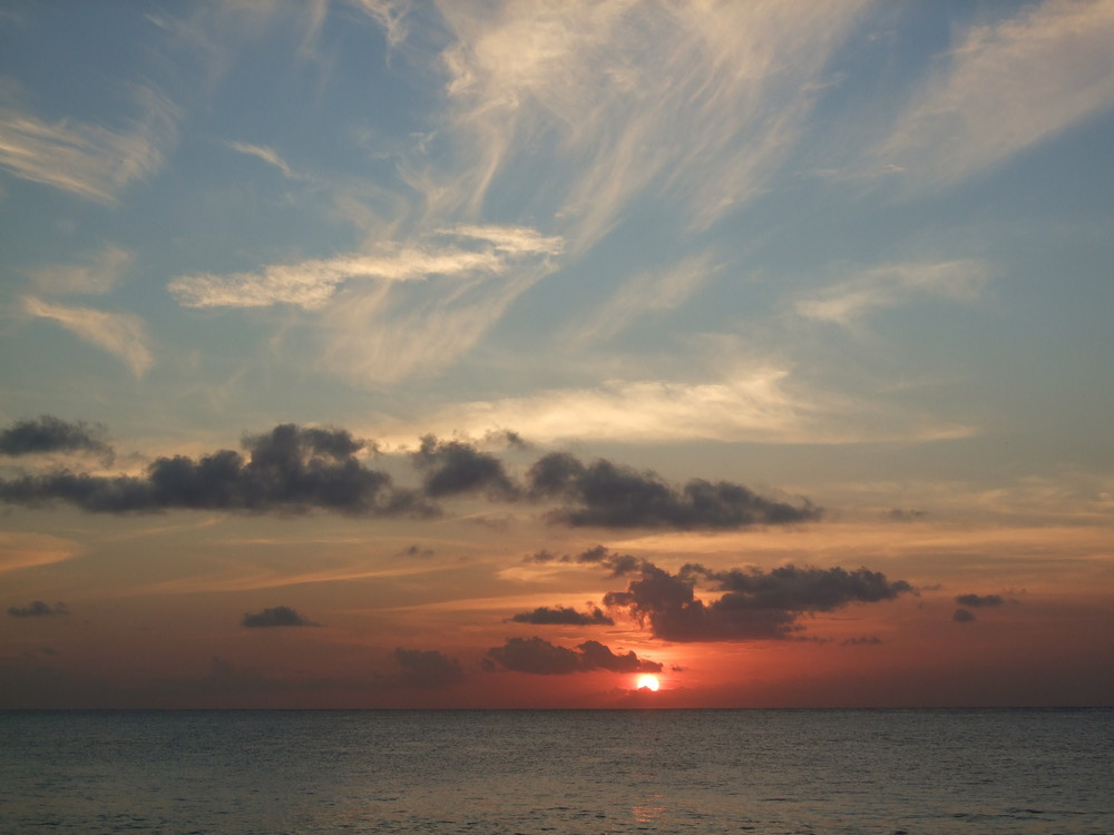 Sonnenuntergang Cozumel - Mexico