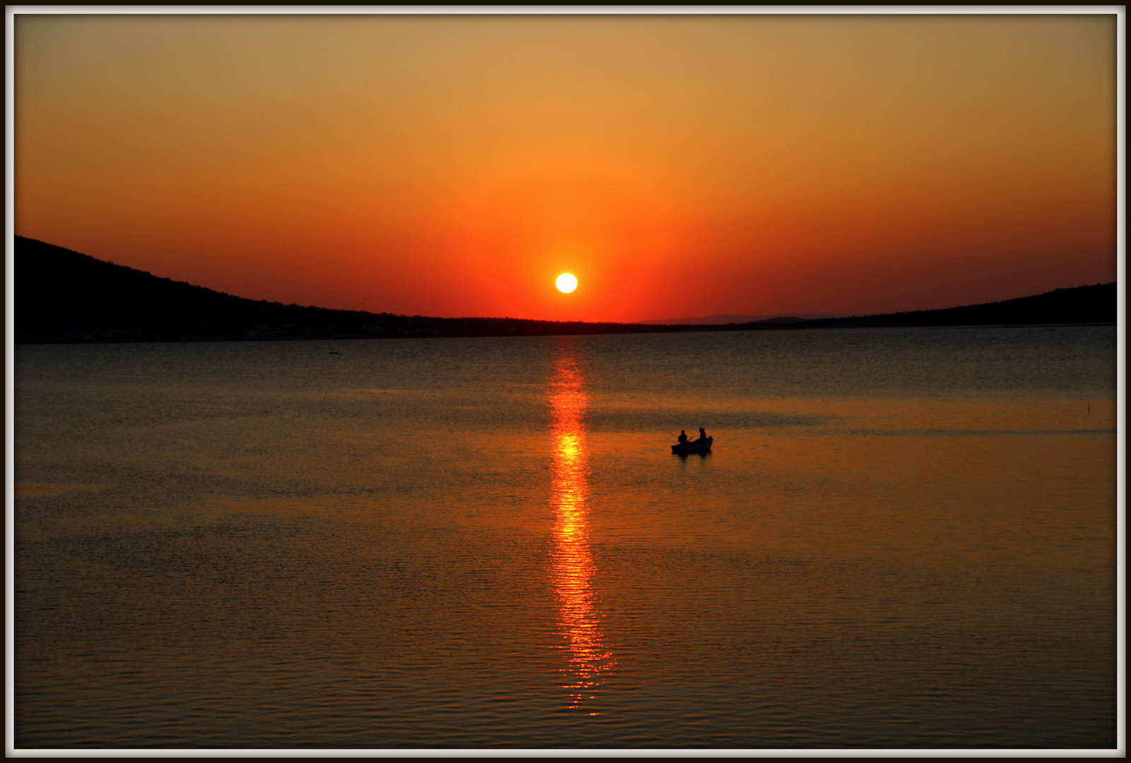 Sonnenuntergang (Cunda)