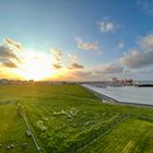 Sonnenuntergang Cuxhaven 