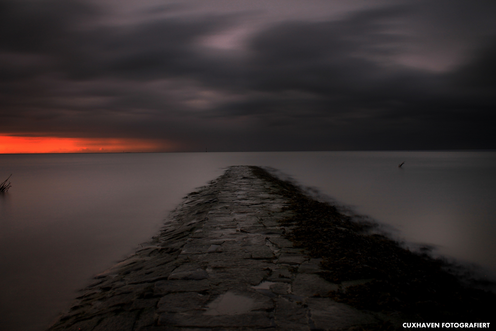 Sonnenuntergang Cuxhaven