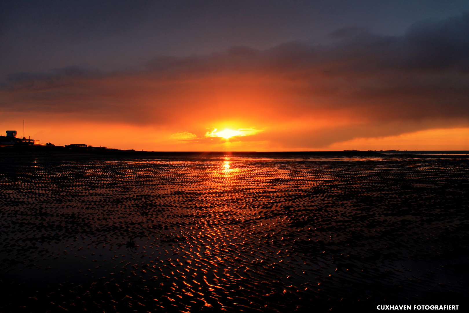 Sonnenuntergang Cuxhaven