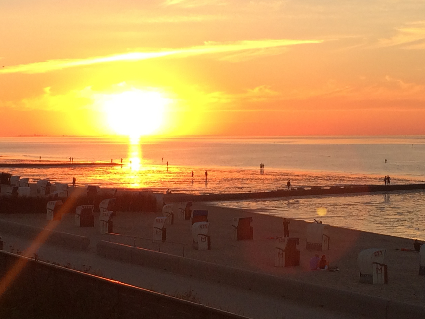 Sonnenuntergang Cuxhaven 