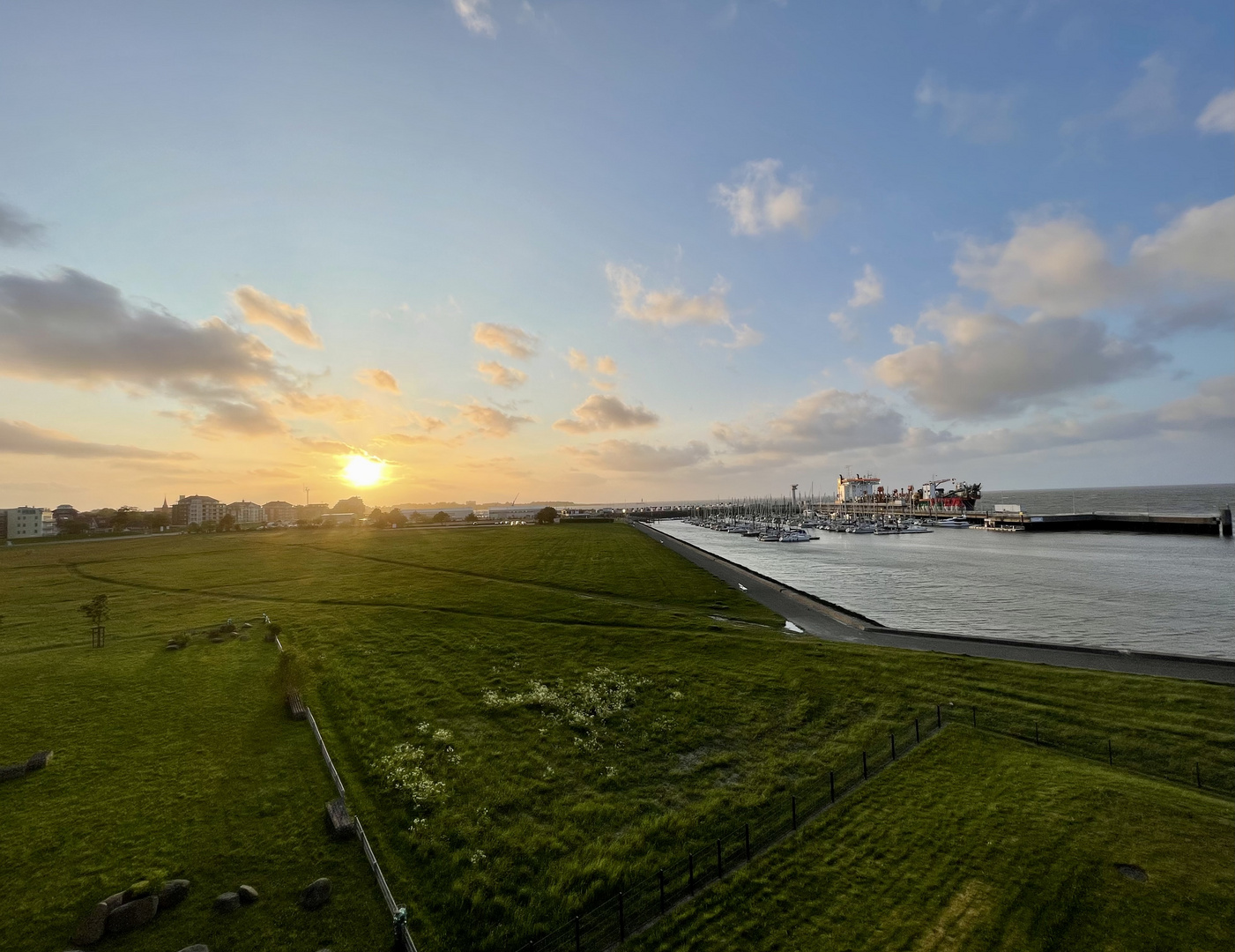 Sonnenuntergang Cuxhaven 