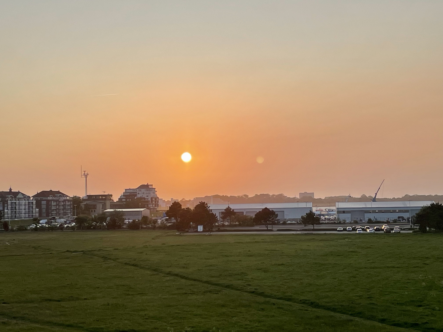 Sonnenuntergang Cuxhaven 