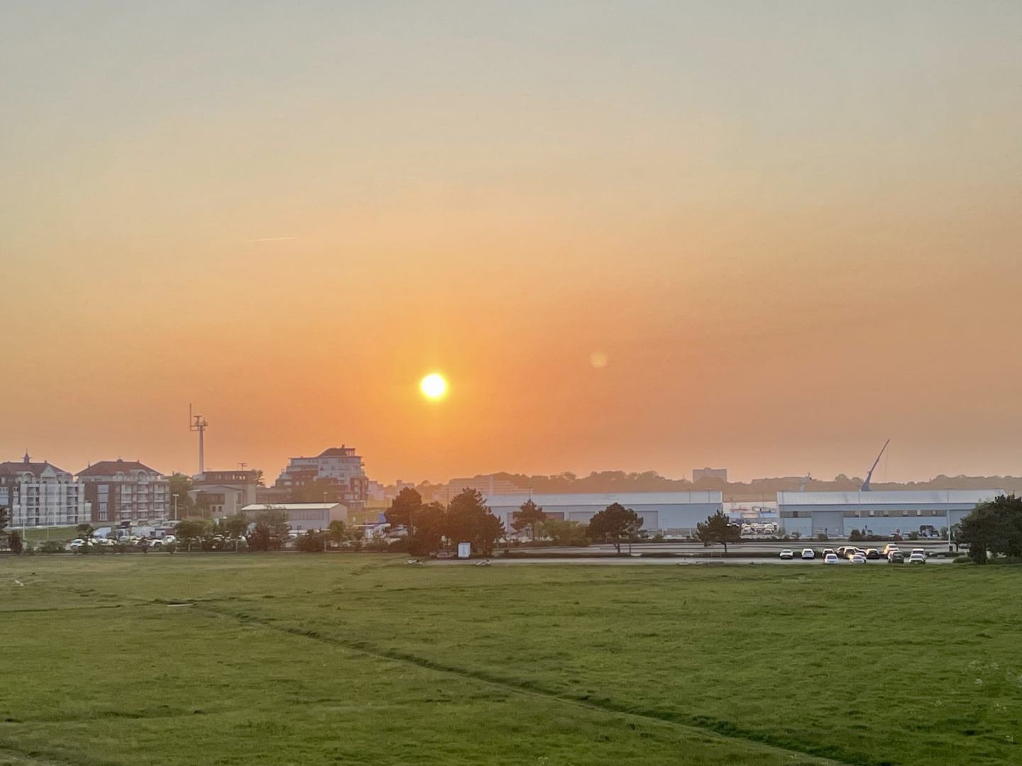 Sonnenuntergang Cuxhaven 