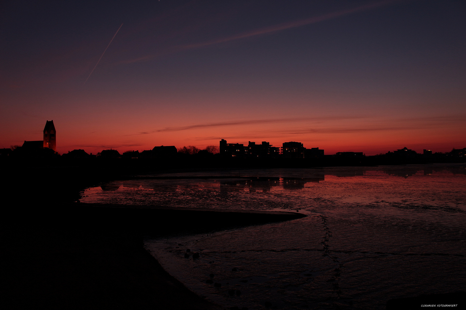 Sonnenuntergang Cuxhaven