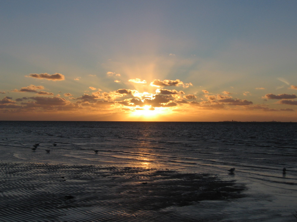 Sonnenuntergang / Cuxhaven Duhnen