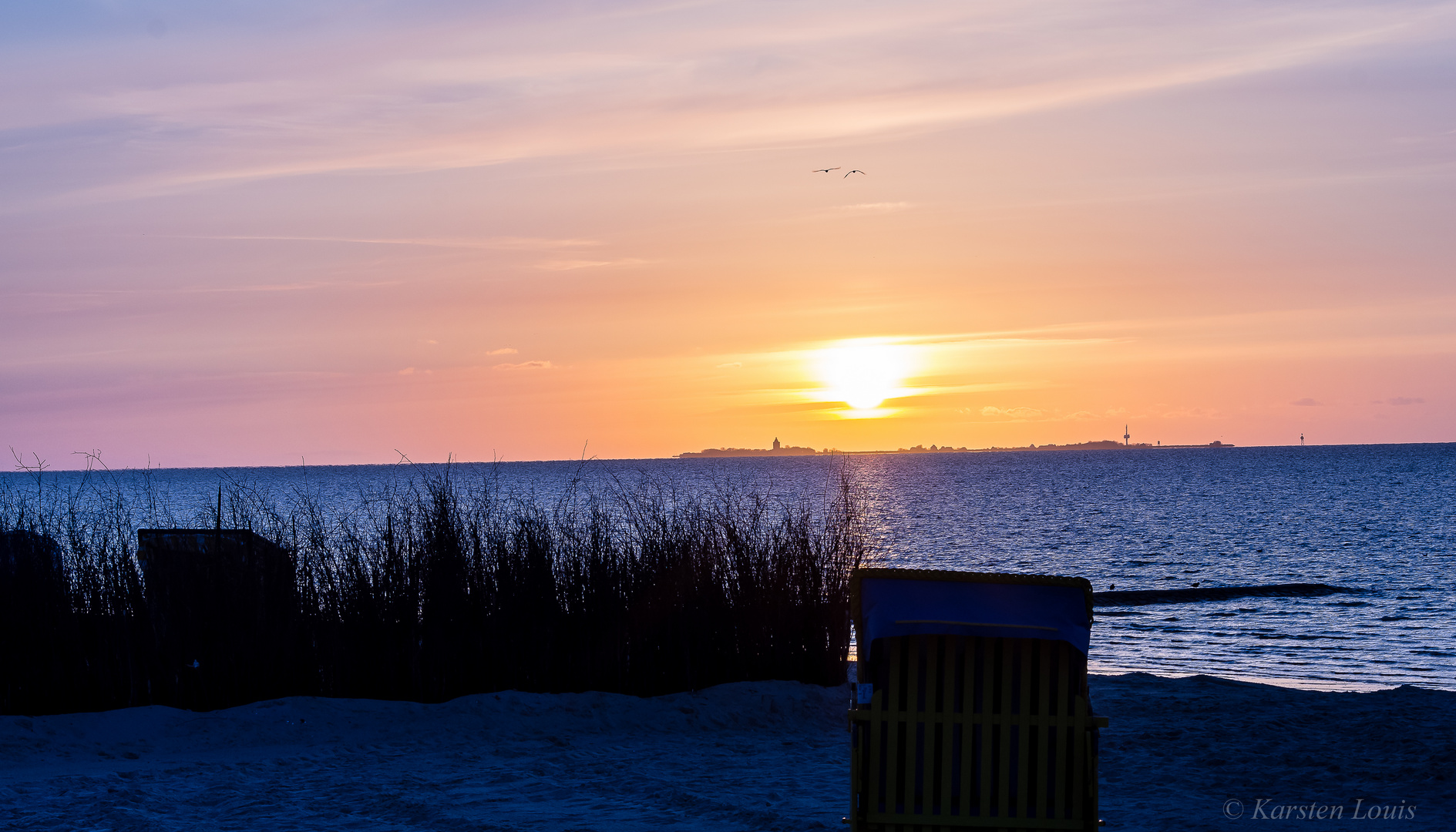 Sonnenuntergang Cuxhaven
