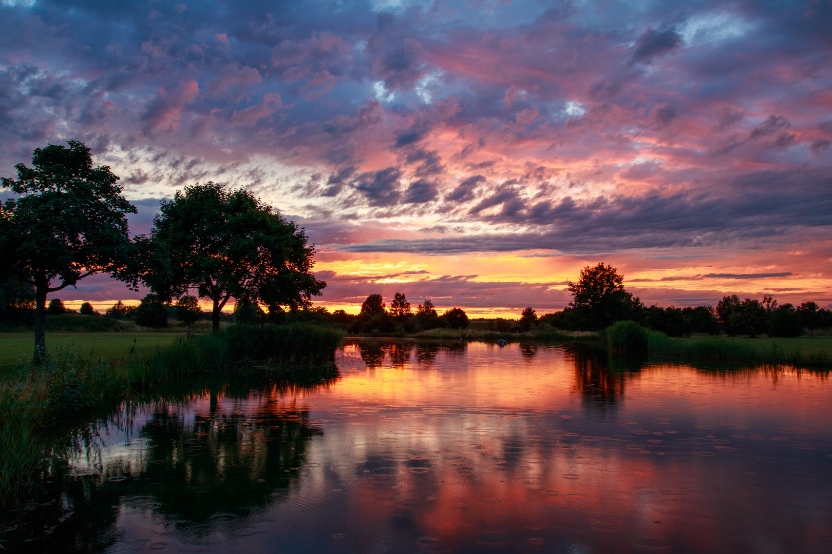 SONNENUNTERGANG *** Foto & Bild landschaft, bach, fluss & see, see