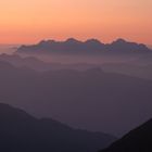 Sonnenuntergang Dachsteingebirge