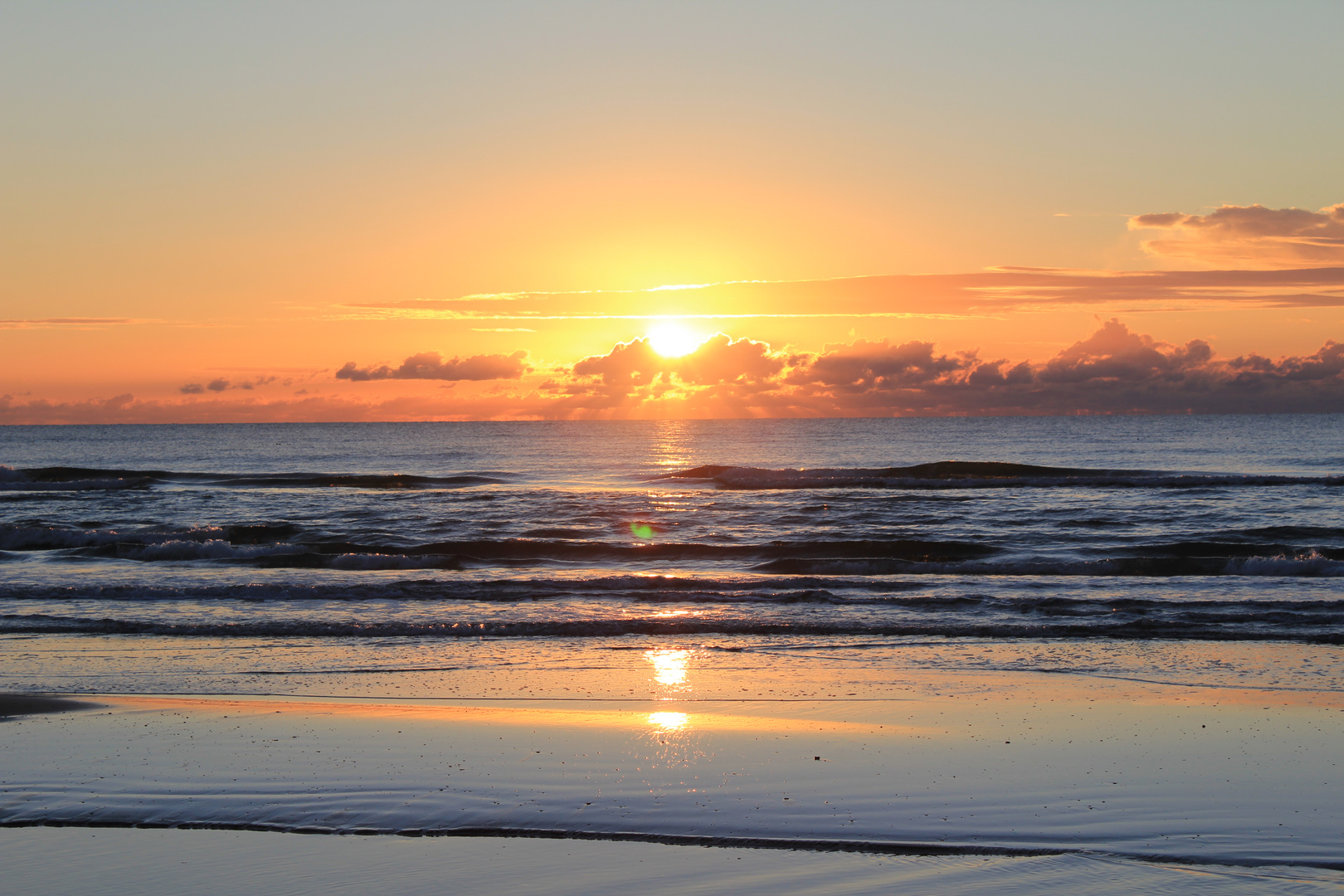 Sonnenuntergang Dänemark