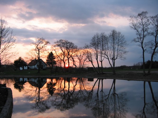 Sonnenuntergang Dänemark von Hans-Jürgen Dietz