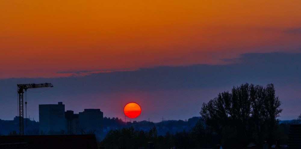 Sonnenuntergang Dahoam 21.04.17